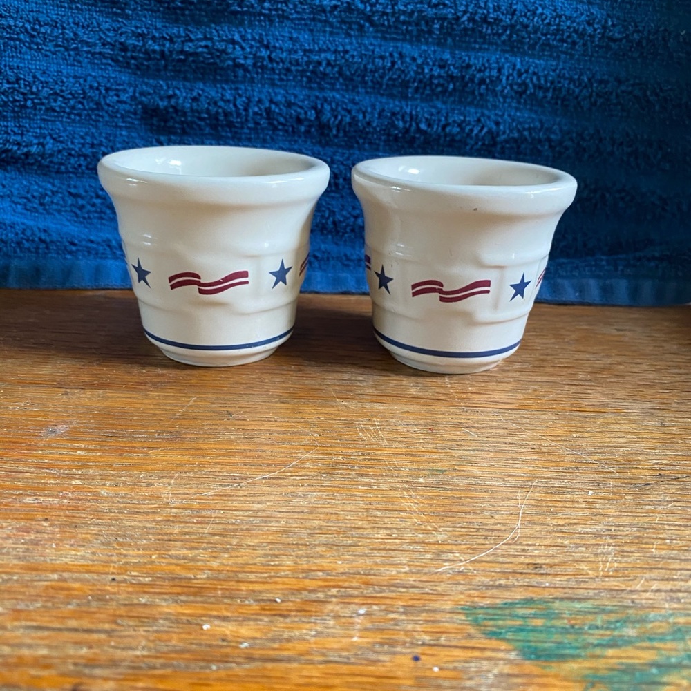 Longaberger candle holders